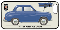 Austin A35 2 door Deluxe 1957-59 Phone Cover Horizontal